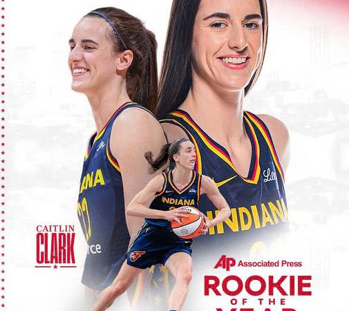 Caitlin Clark is the Unanimous Associated Press Rookie of the Year 😤