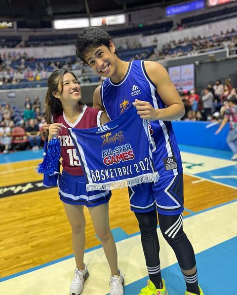 Belle Mariano shocked fans when she unexpectedly attended a basketball tournament with her boyfriend, she had some nice words for her boyfriend.